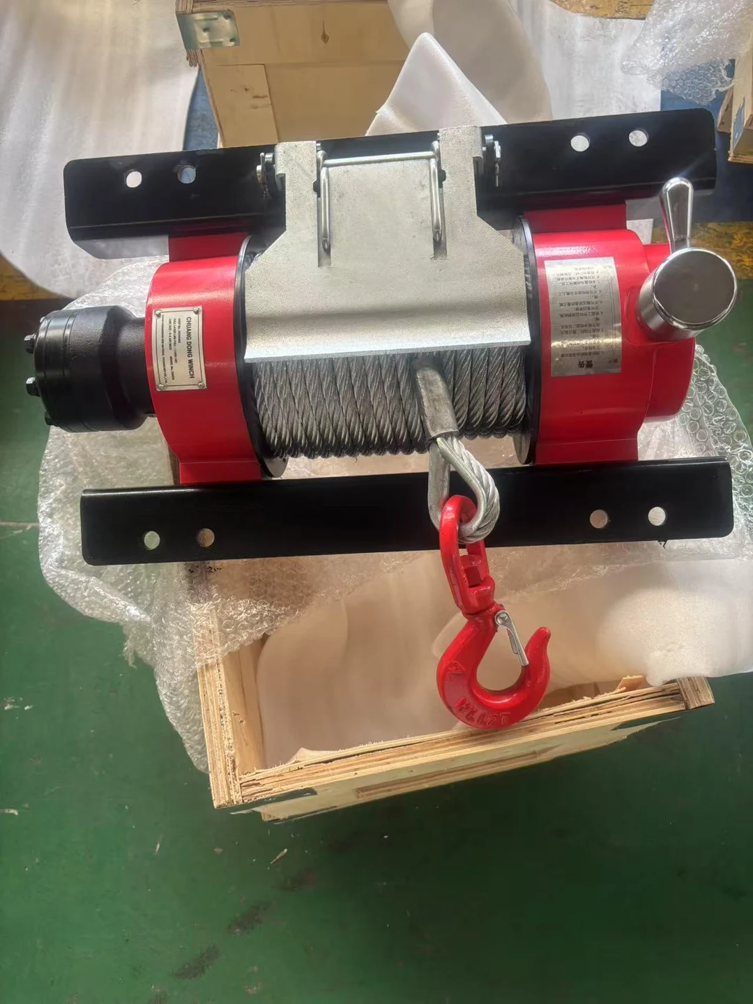 Compact flatbed winch — 2–5 ton series